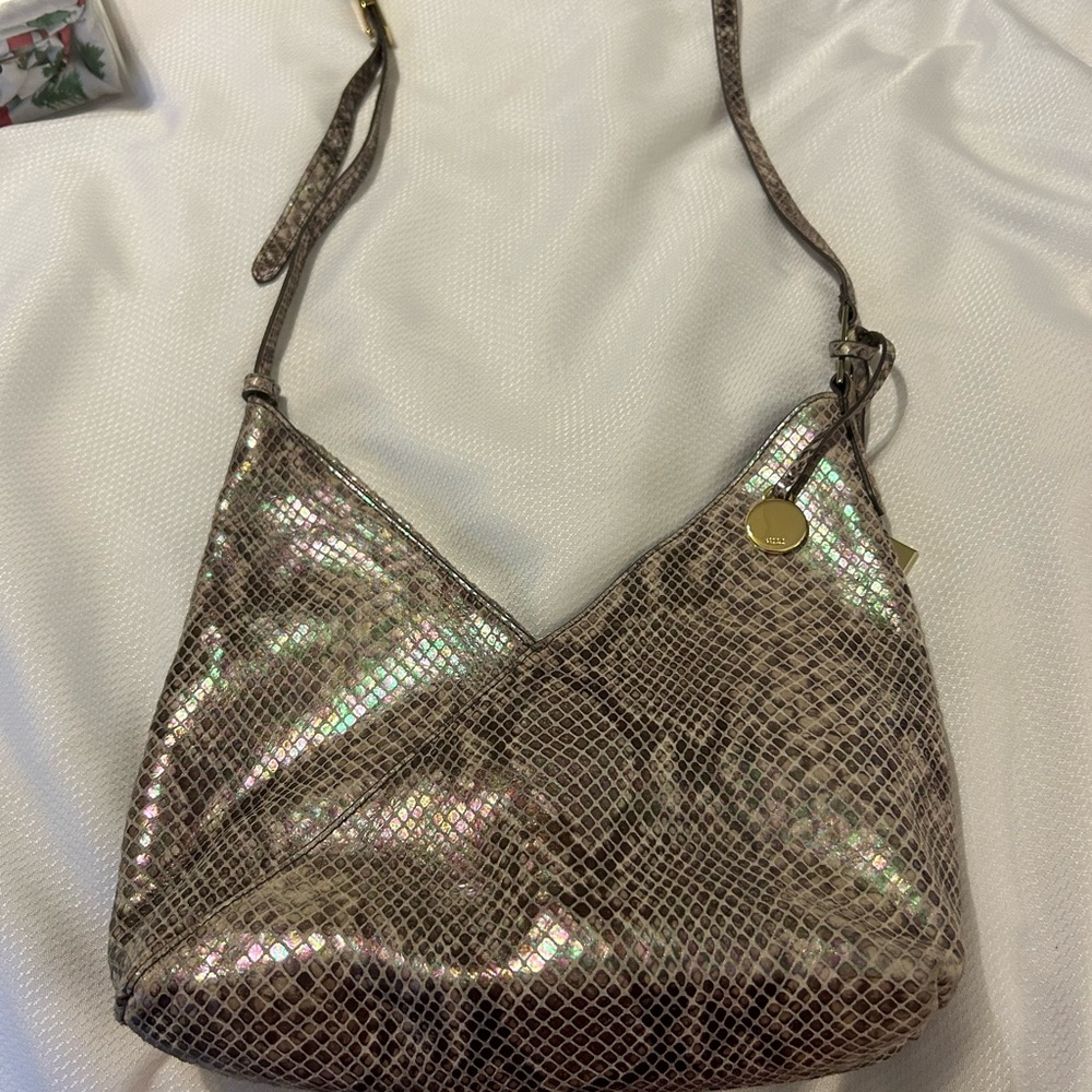 G.I.L.I envelope snakeskin purse - Picture 3 of 7